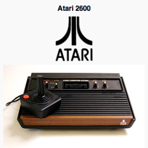 Une des consoles d'atari.