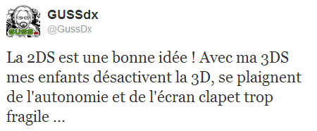 Le Tweet de GuSSdx, un youtuber