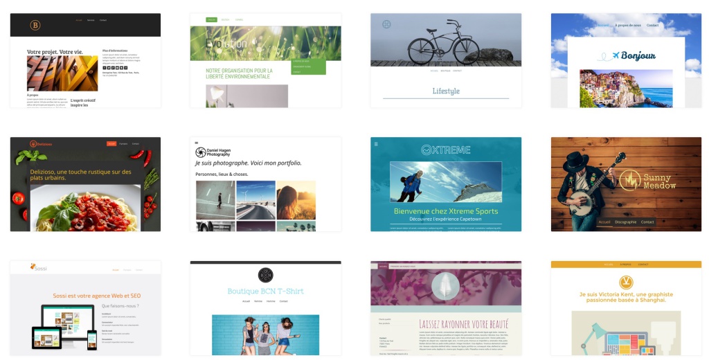 jimdo themes