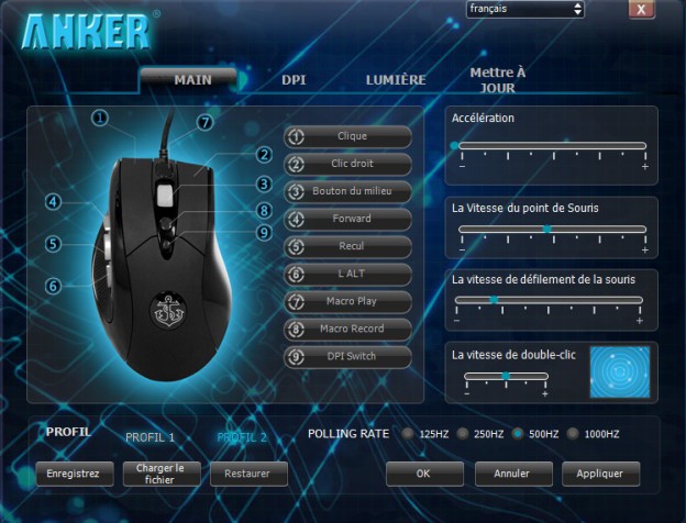 anker souris logiciel
