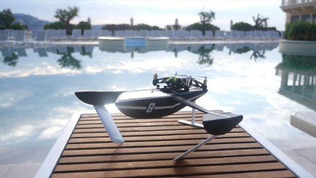 boat drone parrot