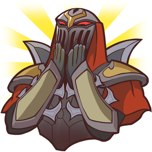 zed laugh sticker
