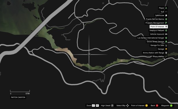 map position bigfoot gta