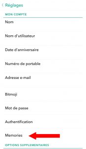 Astuce : Enregistrer ses snaps dans sa galerie après la mise à jour de Snapchat 2