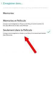 Astuce : Enregistrer ses snaps dans sa galerie après la mise à jour de Snapchat 4