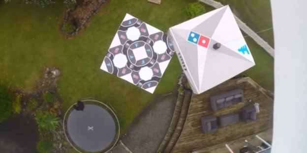 Des drones livreurs de Pizza !