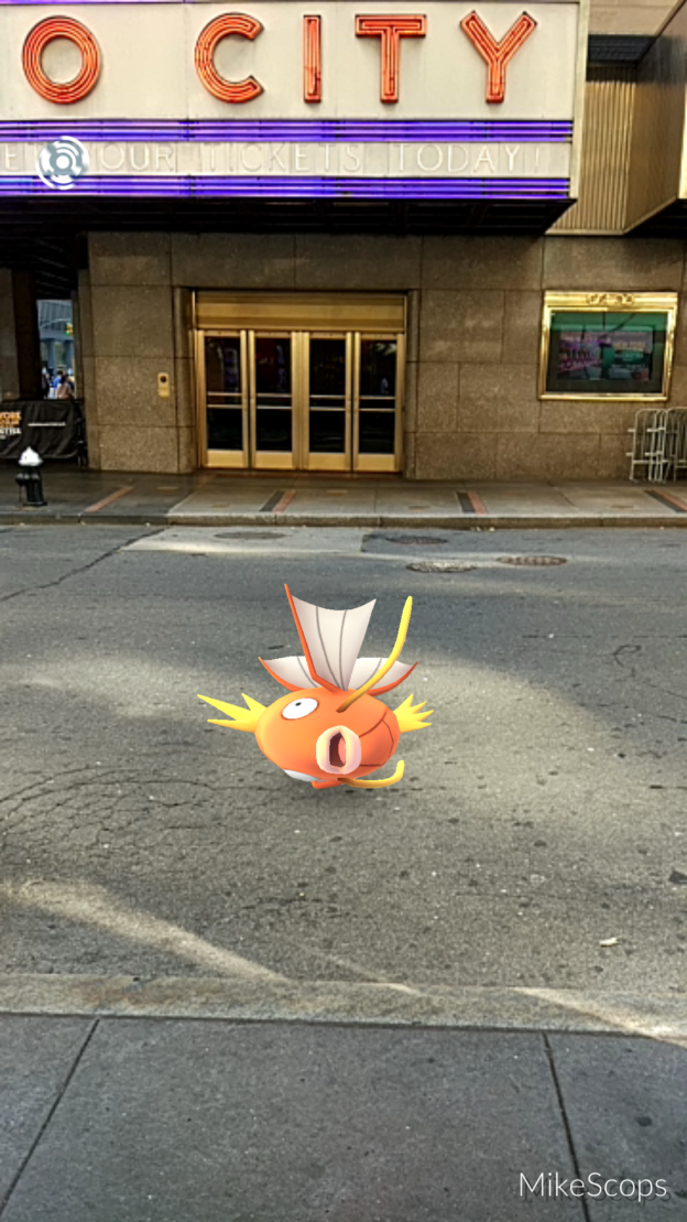 Oh un Magicarpe sauvage apparaît !