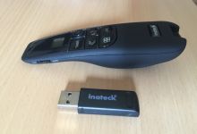 [TEST] Télécommande / Pointeur laser de Inateck