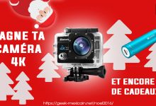 Gagne ta caméra de sport 4K avec le Noël de Geek Mexicain !