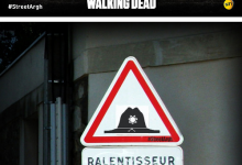 StreetArt: The Walking Dead à Paris