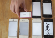 Une animation faite avec des iPhones et iPads