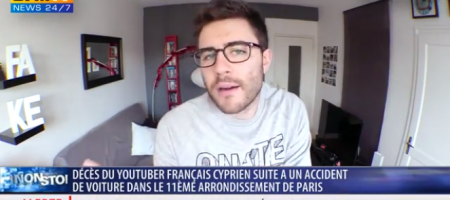 Mort du youtuber Cyprien