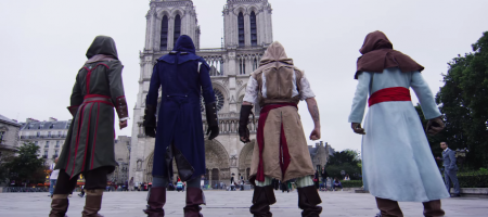Du parkour Assassin's Creed en plein Paris