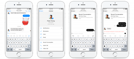 Facebook essaye la messagerie encryptée sur Messenger