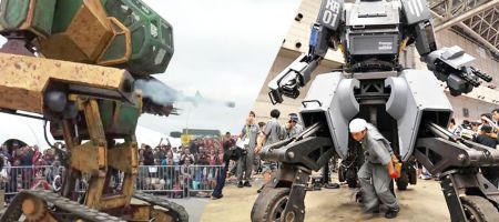 Des combats de robots géants en vrai !