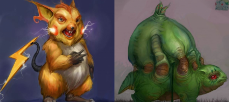 38 Pokémon dessinés de façon réaliste