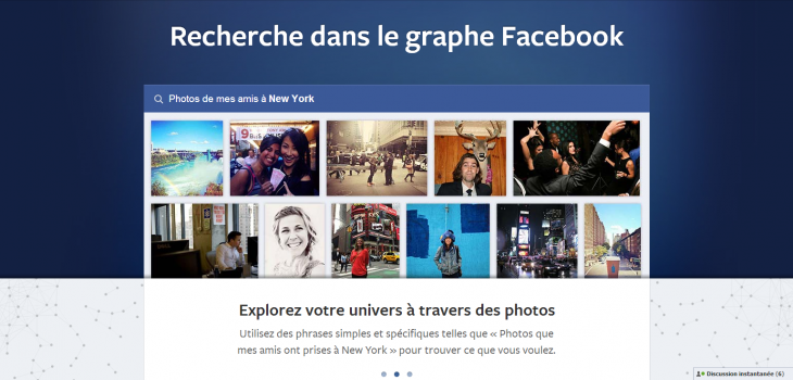 Le moteur de recherche de Facebook