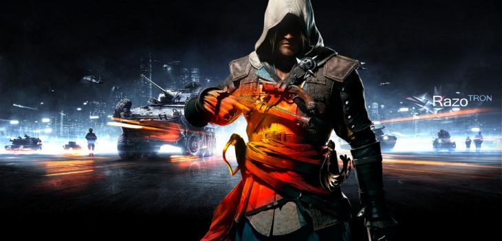 Assassin's creed 4 et Battlefield 4 à la PGW