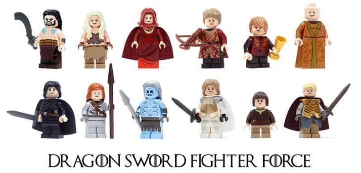 Des Lego Game of Thrones