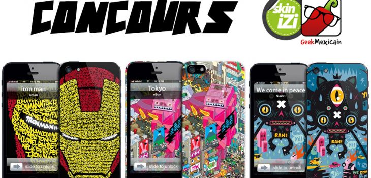 [CONCOURS] 3 coques iPhone personnalisables à gagner avec Skinizi !