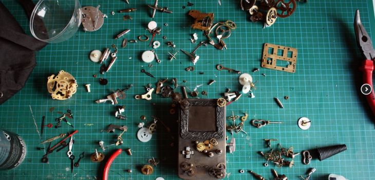 Création : une GameBoy en mode Steampunk