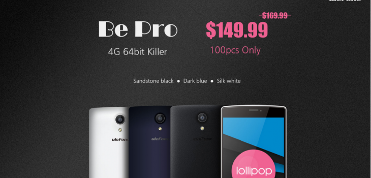 Ulefone rembourse 20$ sur son Be Pro