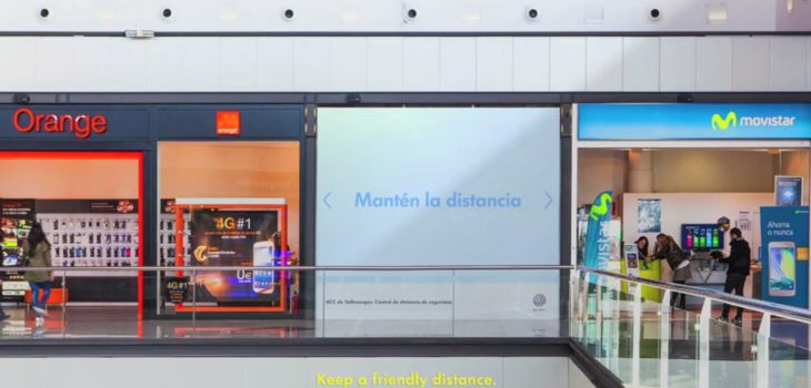 La pub intelligente de Wolkswagen pour le respect des distances de sécurité