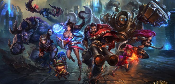 League of Legends lance ses stickers sur Facebook