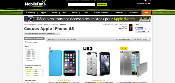 Notre sélection de coques pour iPhone 6S