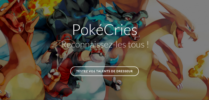 Pokécries: Le jeu pour tester vos connaissances en pokémon
