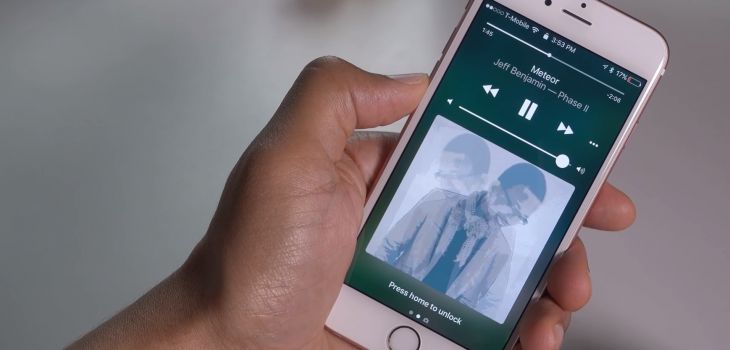 Un nouvel écran de verrouillage pour iOS10
