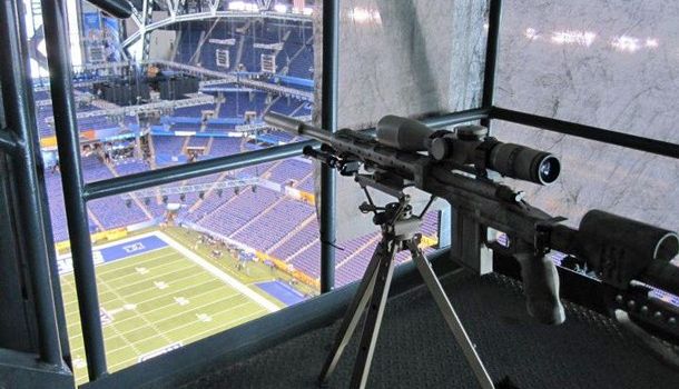 Des snipers au Super Bowl