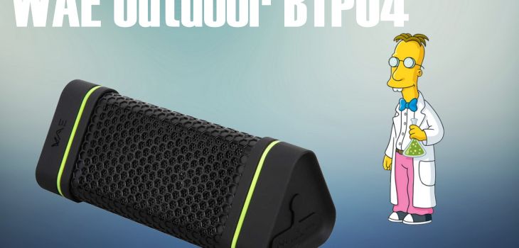[TEST] Enceinte Bluetooth WAE Outdoor BTP04