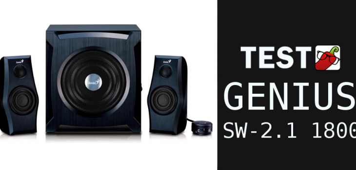 [TEST] Enceinte Genius SW-2.1 1800